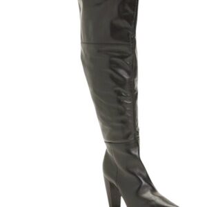 New Vince Camuto Minnada OTK for wide calf..Very minor scuff from manufacturer.